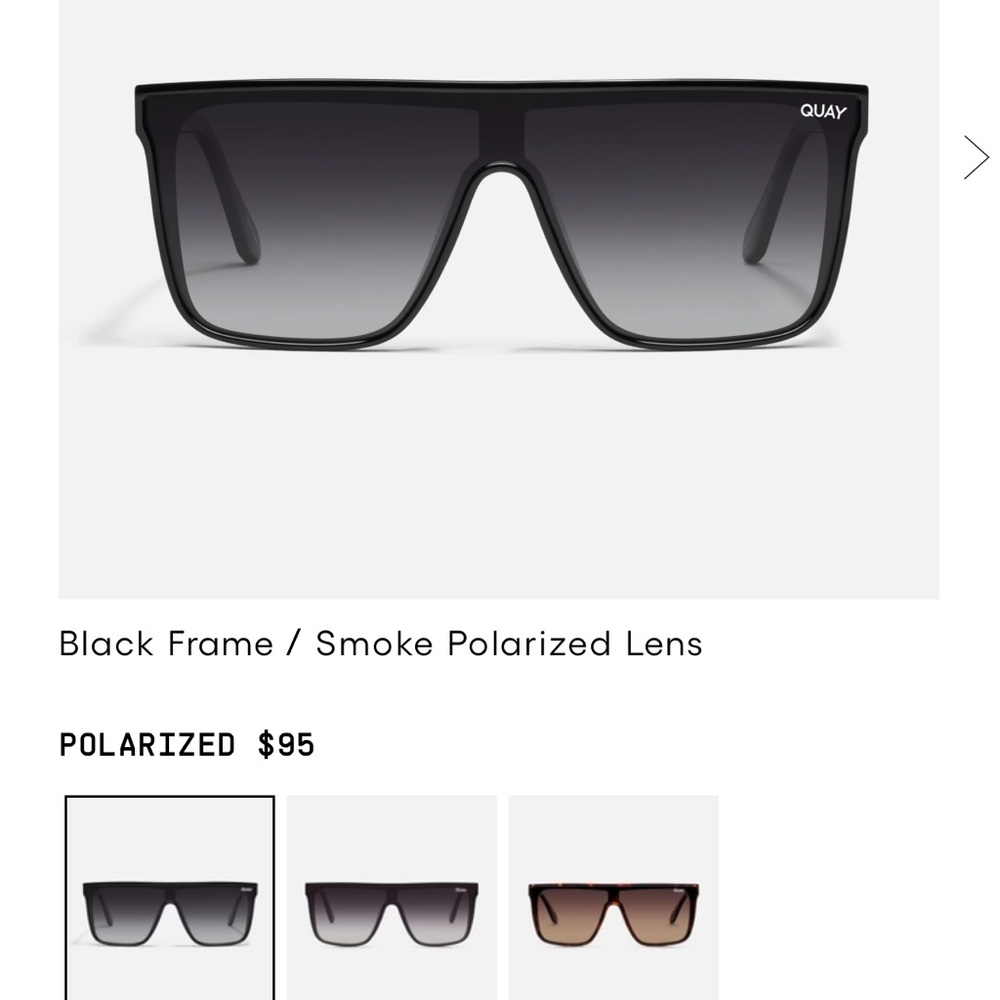 Quay nightfall sunglasses